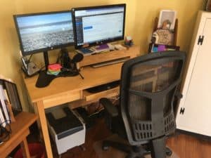 My ergonomic desk setup