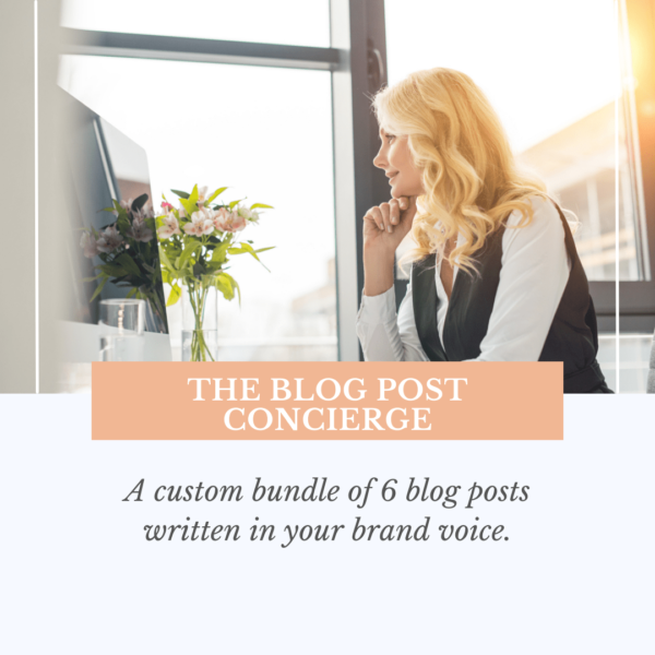 Product image for Blog Post Concierge custom blog post bundle